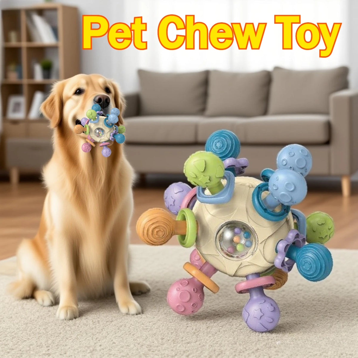 Brinquedo de mastigar para animais de estimação, borracha macia, resistente à mordida, moagem de dentes, brinquedos para cães pequenos, treinamento, suprimentos para animais de estimação, acessórios para cachorros