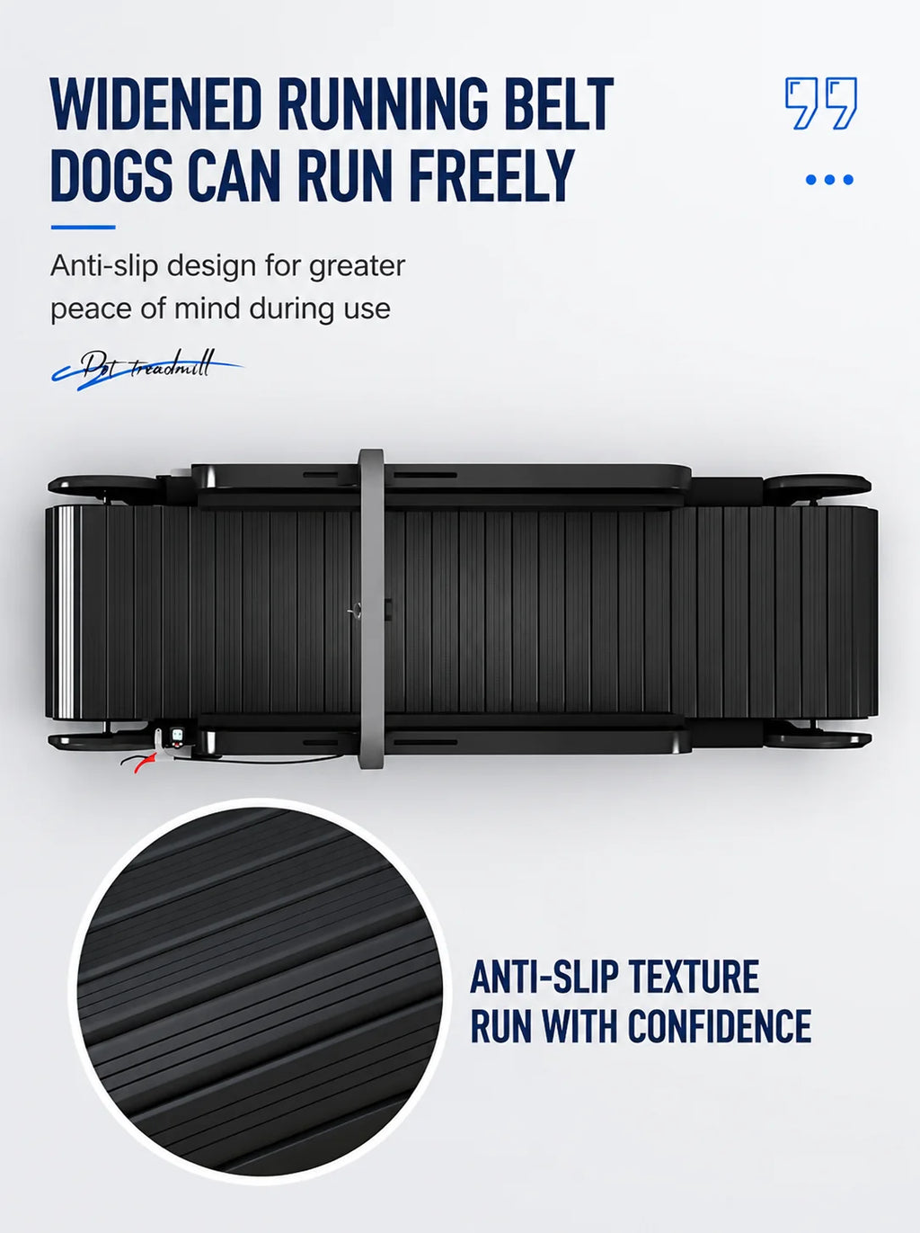 Esteira para Cães, Não Motorizada, Silenciosa, Suave, Ajustável, Equipamento de Treinamento para Pit Bulls com Freios e Velocímetro