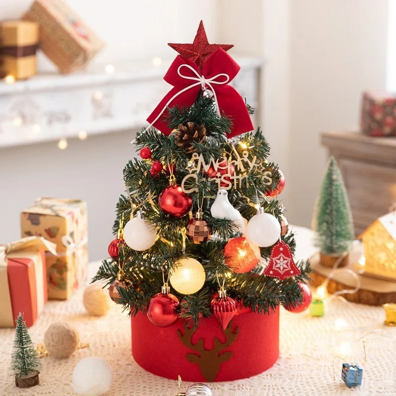 Árvore De Natal Artificial Para Casa, Decorações De Festa, Artesanato DIY, Presente Das Crianças, Quarto, Ano Novo, 20 cm, 45 cm, 60cm