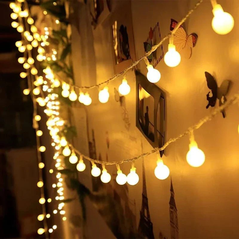 Luz de natal corda doce cana santa cluas boneco de neve lâmpada árvore de natal cordas de luz pendurado ornamentos feliz natal decoração 2025 - Kasa & Pet