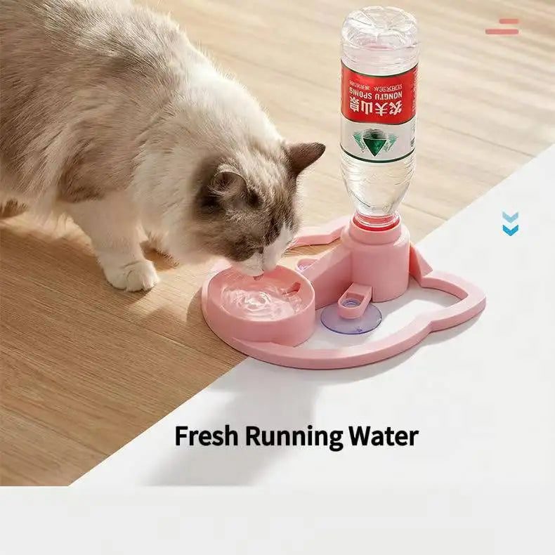 Bebedouro Automático Estável e Antiderrapante para Animais de Estimação, Garante Água Limpa, Promove a Saúde dos Pets, Ideal para Cães e Gatos