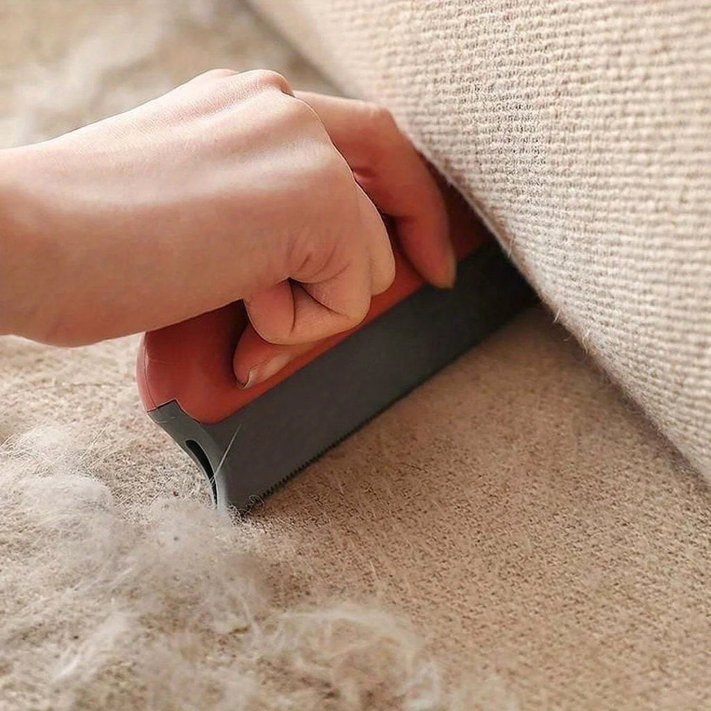 Escova removedora de pêlos de animais de estimação eficaz para gatos e cães - rasga suavemente a lã e limpa a pele para uma casa limpa e arrumada