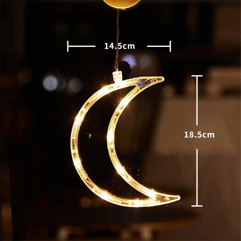 Natal led luz floco de neve santa pendurado otário lâmpada janela ornamentos decoração para casa natal navidad 2023 decoração de ano novo - Kasa & Pet