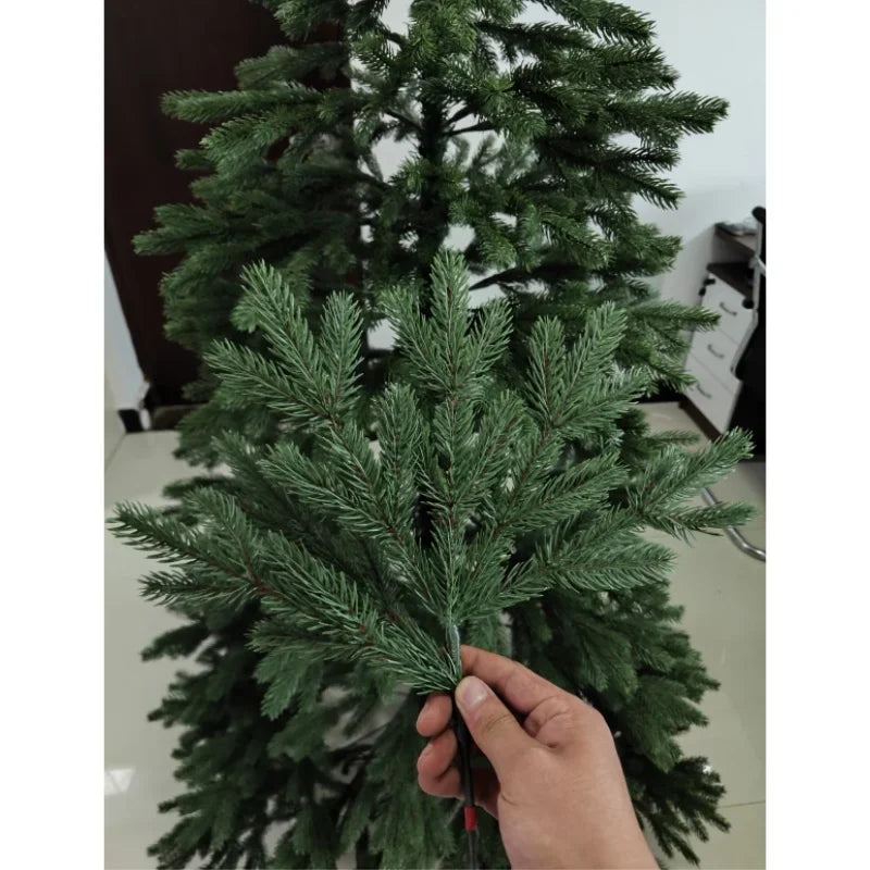 Pieno pe artificial grande árvore de natal material pe árvore de natal festa em casa atmosfera decorações de natal 1.2m a 2.1m navidad