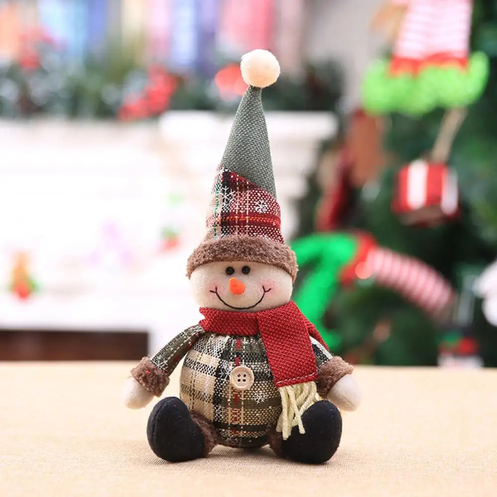 Enfeites de Natal Bonecos Decorações de Feliz Natal para Decoração de Mesa de Casa Presente de Natal 2026 Decoração de Ano Novo 2026 Noel