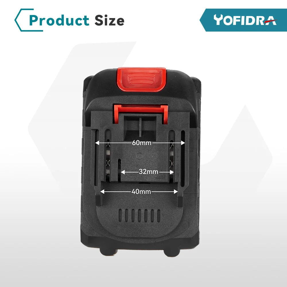Serra Circular Elétrica Sem Fio YOFIDRA de 5 Polegadas 125mm °   até 45 °   Máquina de Corte de Madeira Ajustável para Bateria Makita