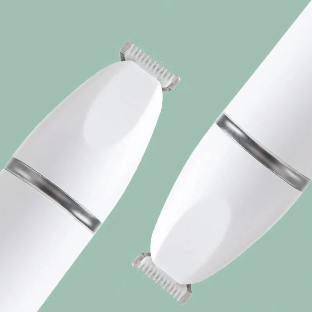 Máquina de Cortar Pelos de Animais Recarregável, Baixo Ruído, Cortador Elétrico Multifuncional, Cortador de Pelos Sem Fio Recarregável por USB