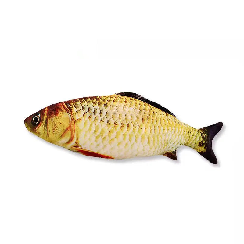 20cm gato favor peixe brinquedo de pelúcia travesseiro simulação peixe gato brinquedo animal de estimação treinamento interativo mastigar brinquedo suprimentos para animais de estimação