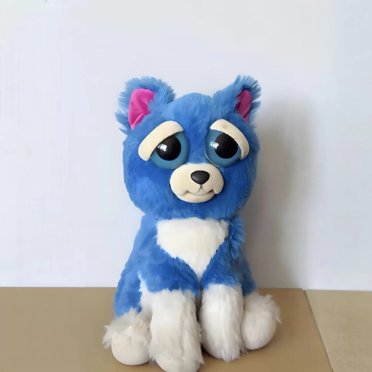 Boneco de Animal de Tamanho Médio Feisty Pets, Panda com Rosto Intercambiável, Brinquedo Interativo para Crianças Kasa & Pet