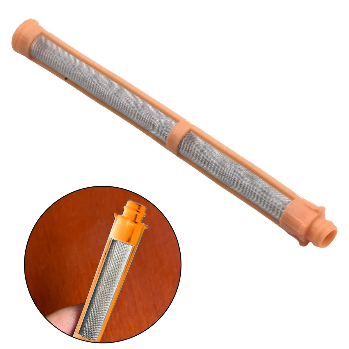 20 pçs 60/100/150 malha airless pintura pulverizador filtros alta filtragem airless pintura pulverizador filtro 11x110mm acessórios da ferramenta elétrica