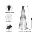 Nova árvore de natal 400led luzes app-controle diy padrão exibição para casa decorações da árvore de natal luzes