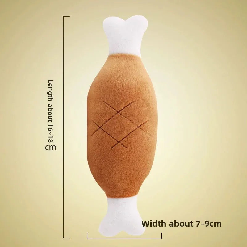 Brinquedo de Pelúcia Interativo para Cães, Polvo com Som e Tentáculos Crocantes, Brinquedo de Mastigar em Formato de Abacaxi com Apito e Som de Crocante, para Cães Pequenos e Médios Kasa & Pet