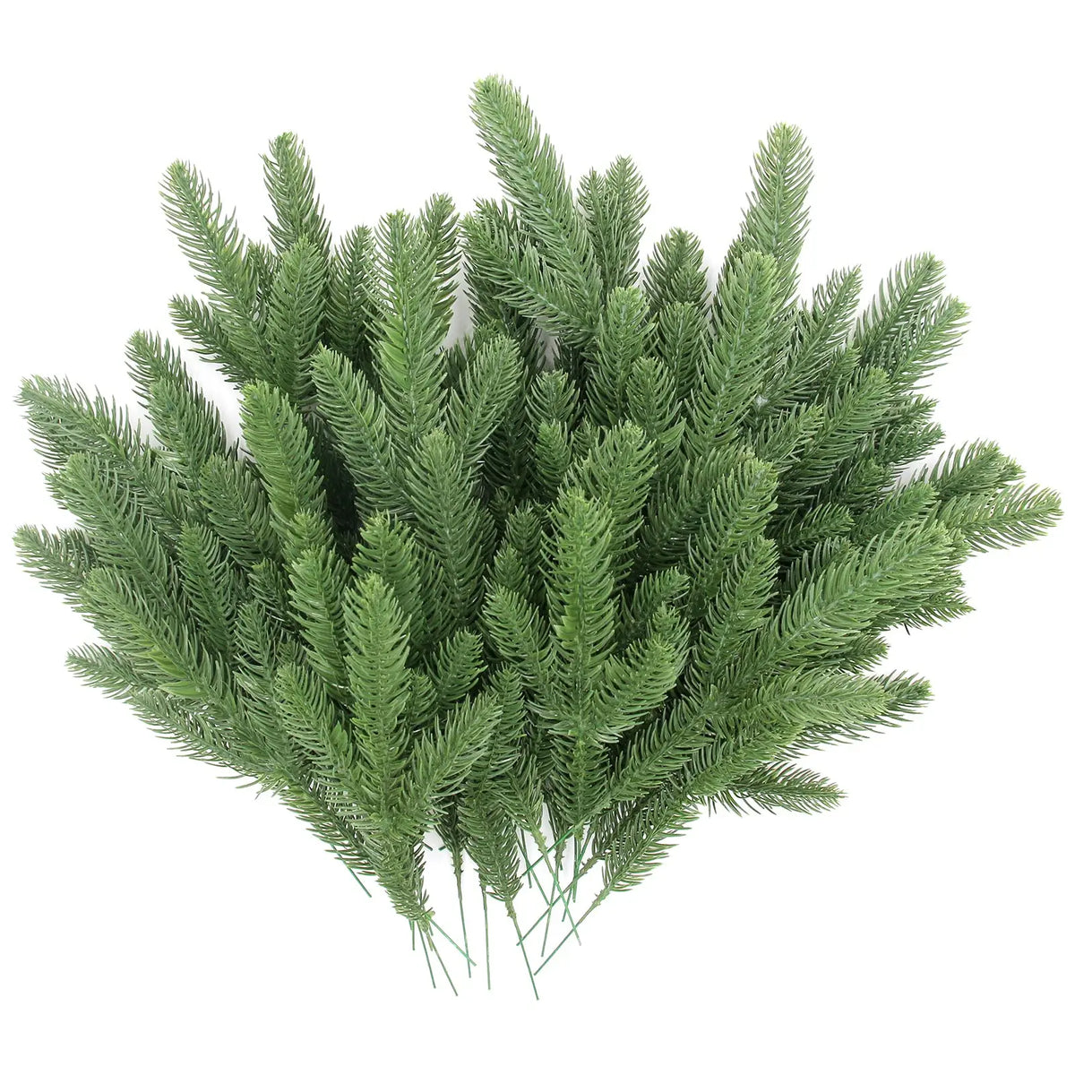 5/10pc ramos de pinheiro de natal decoração de natal artificial falso planta agulhas de pinheiro grinalda diy árvore de natal decoração de casa ano novo