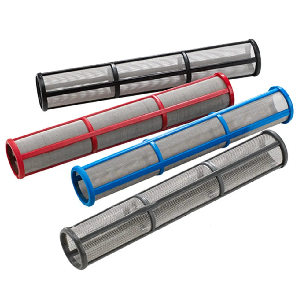 1pc 30/60/100/200 malha pulverizadores de tinta mal ventilada bomba coletor longo filtro máquina pulverização acessórios para revestimentos esmaltes látex