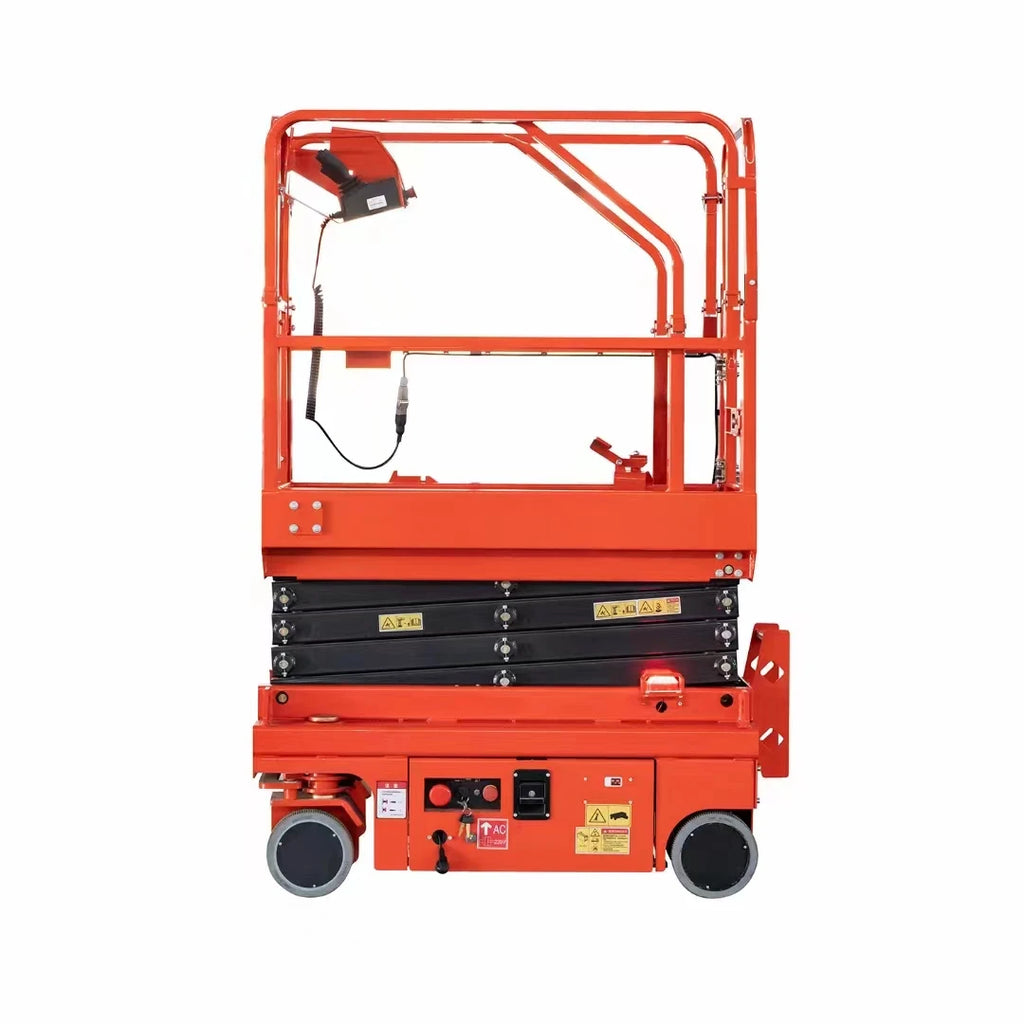 Plataforma Elevatória Hidráulica Mini de 4m, 6m, 8m, 16m, Plataforma Elevatória Elétrica Móvel Autopropelida com Aprovação CE