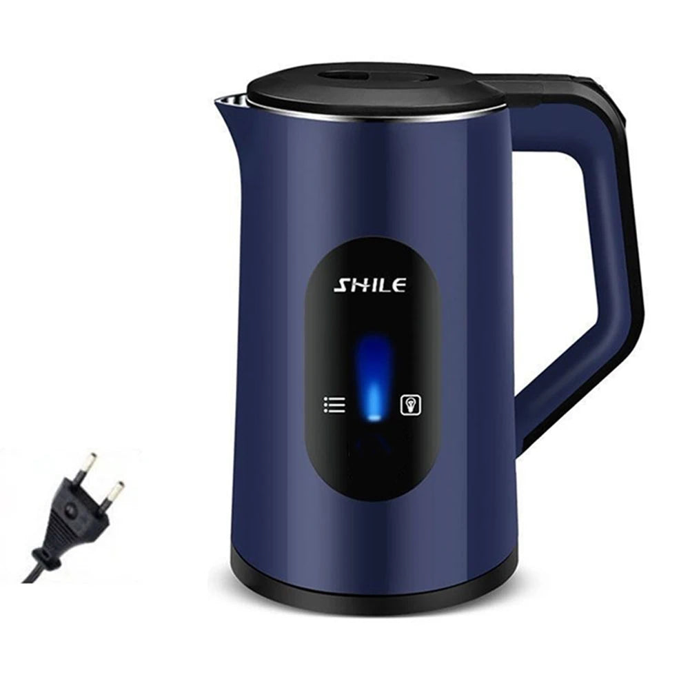 2.2l 1500w caldeira de água aço inoxidável fervente rápida chaleira elétrica quente multifuncional ferver pote água para fazer chá café em casa