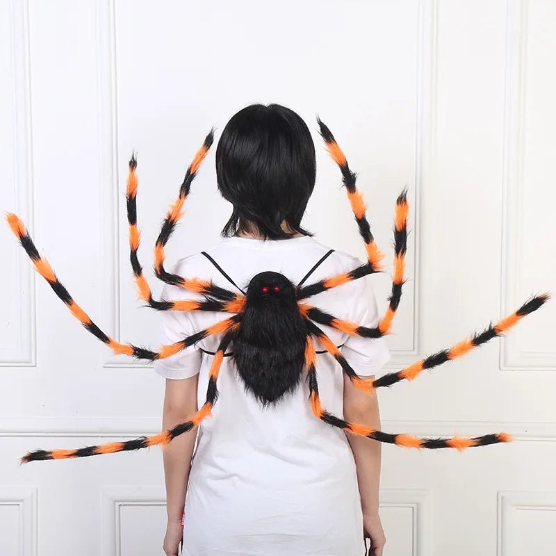 Decorações de festa de fantasia de aranha de Halloween - adereços de doces com alças para decoração de crianças adultas - Kasa & Pet