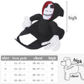 Halloween Pumpkin Pet Costume, Trajes de gato preto para cães, Cosplay para animais de pequeno a grande porte