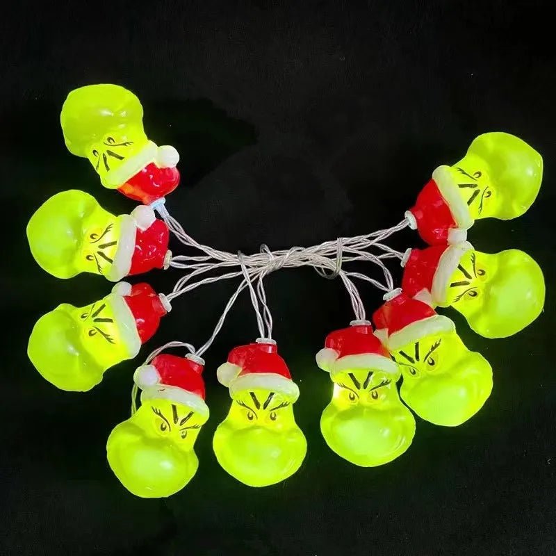 Natal luzes led luzes da corda decorações para árvore casa jardim interior ao ar livre contas dia das bruxas decorações do feriado - Kasa & Pet