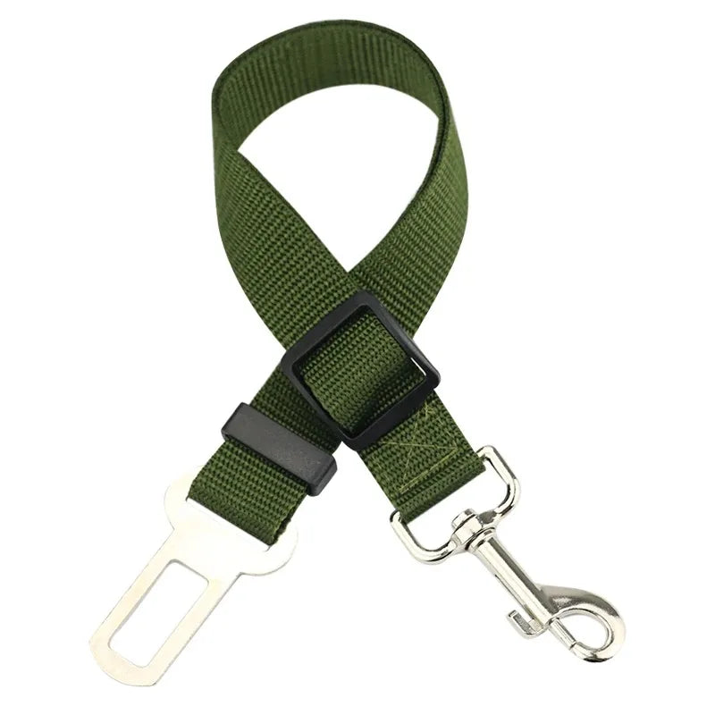 Cinto de segurança para carro de cachorro, protetor de segurança para viagem, acessórios para animais de estimação, coleira separatista, arnês de carro sólido Kasa & Pet