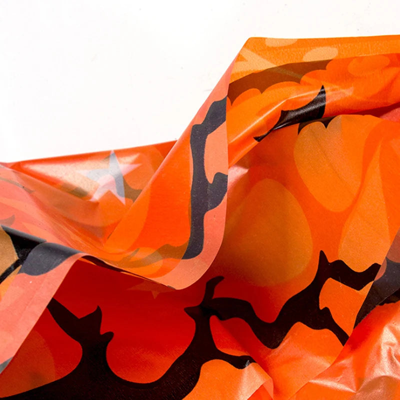 Toalha De Mesa Dobrável De Plástico Para Decoração De Halloween, Abóbora Aranha Web, Household and Party Supplies