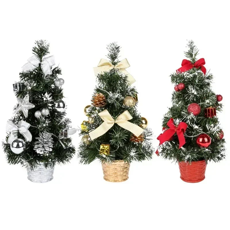 40cm led árvore de natal nightlight led luz pinho agulha árvore mini árvore de natal decoração de mesa ornamento presente de ano novo
