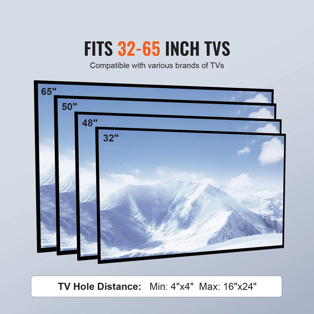 SucceBuy Suporte de TV giratório alto para TV de 32-65/70 polegadas com altura ajustável Suporte de TV portátil para piso Max VESA 600 x 800 mm