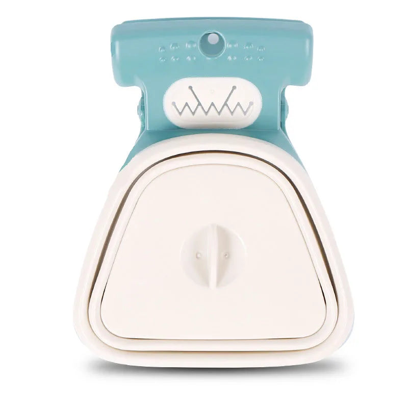 Dispensador de saco de cocô de cachorro, viagem dobrável, colher de cocô, limpo, selecionador de resíduos de animais, ferramentas de limpeza, produtos para animais de estimação