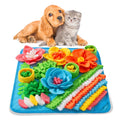 Tapete de Alimentação Lenta para Pets, Tapete de Treinamento Olfativo, Brinquedo Interativo com Design Floral Fofo, Suprimentos Divertidos para Alimentação de Pets