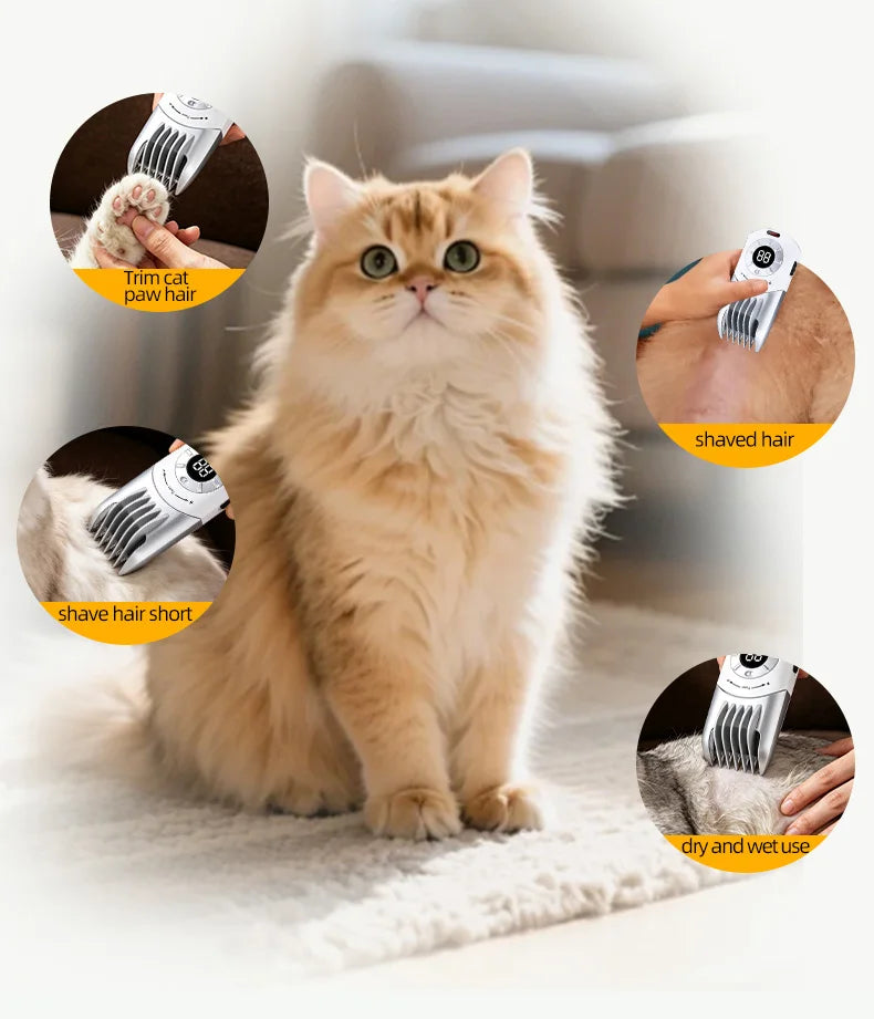 Máquina de cortar cabelo elétrica para animais de estimação, aparador de pelos, máquina de cortar cabelo, máquina de cortar elétrica, para uso doméstico, para crianças, modelo para adultos, barbeador elétrico, H