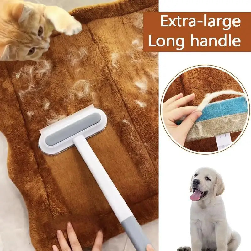A removedor de pêlos para animais de estimação é adequada para móveis, durável e reutilizável, limpador de pelúcia lavável para cães e gatos, família e ao ar livre