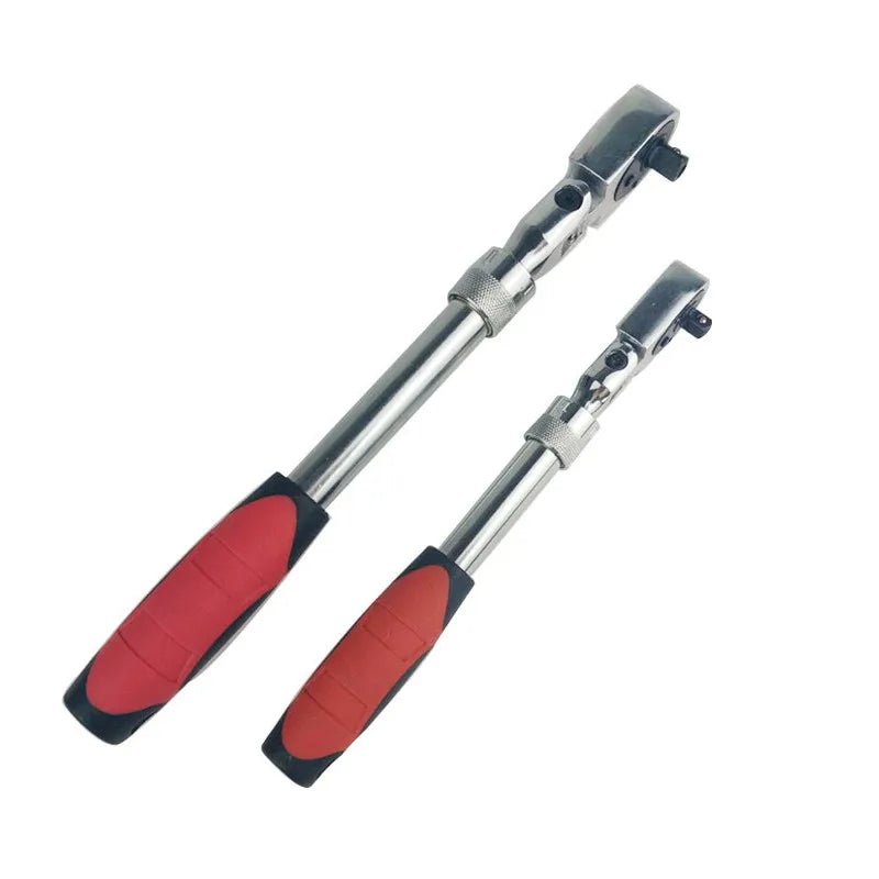 1/4 1/2 chave catraca 3/8 telescópica 72 dentes chave de soquete 180° chave de cabeça móvel ferramentas de oficina mecânica para carro