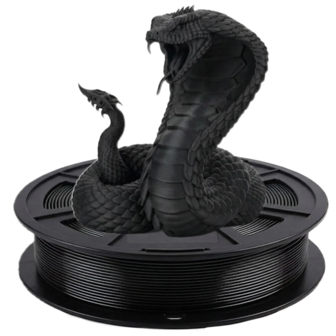 Filamento PETG de 1,75 mm, filamento durável para impressão 3D, com baixíssimo desperdício de material, excelente adesão entre as camadas e alta resistência, 250 g.