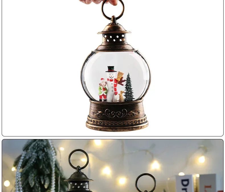 Luzes De Vento Caixas De Música, Bolas De Cristal, Árvore De Papai Noel, Enfeites, Presentes De Natal, Decorações De Carnaval, Vento