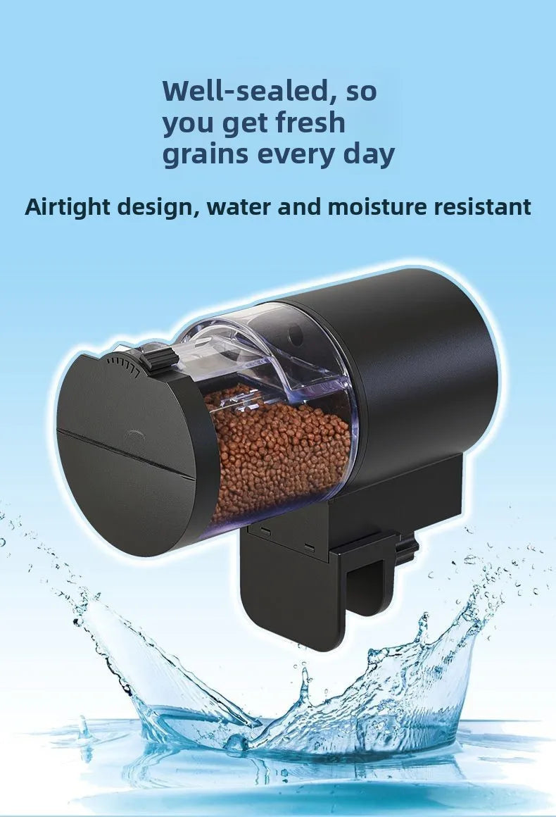 Alimentador Automático para Aquários, Acessórios para Tanques de Peixes, Dispensador de Ração para Peixes, Equipamento para Aquário, Produtos para Animais Aquáticos