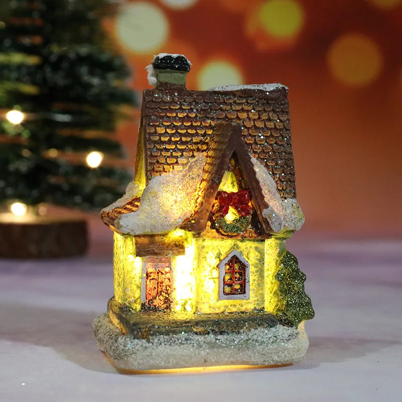 Decorações de Luzes de Natal para Casa, Enfeites, Presente de Natal para Crianças, Ano Novo 2025, Decoração de Natal, Luz Noturna para Quarto com Bateria
