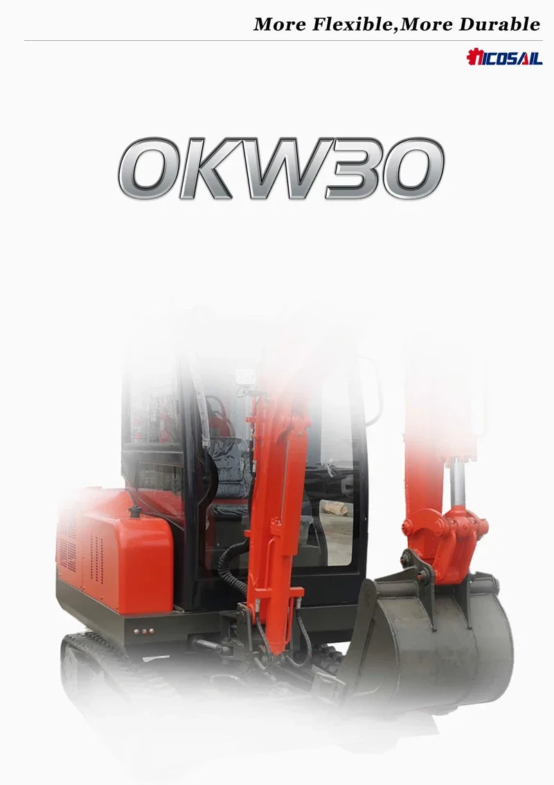 CE EPA SHANDONG Euro V Mini Escavadeiras de Esteiras 2,5 Ton 3 Ton com Bomba de Motor-Mini Bagger de Alto Desempenho para Venda