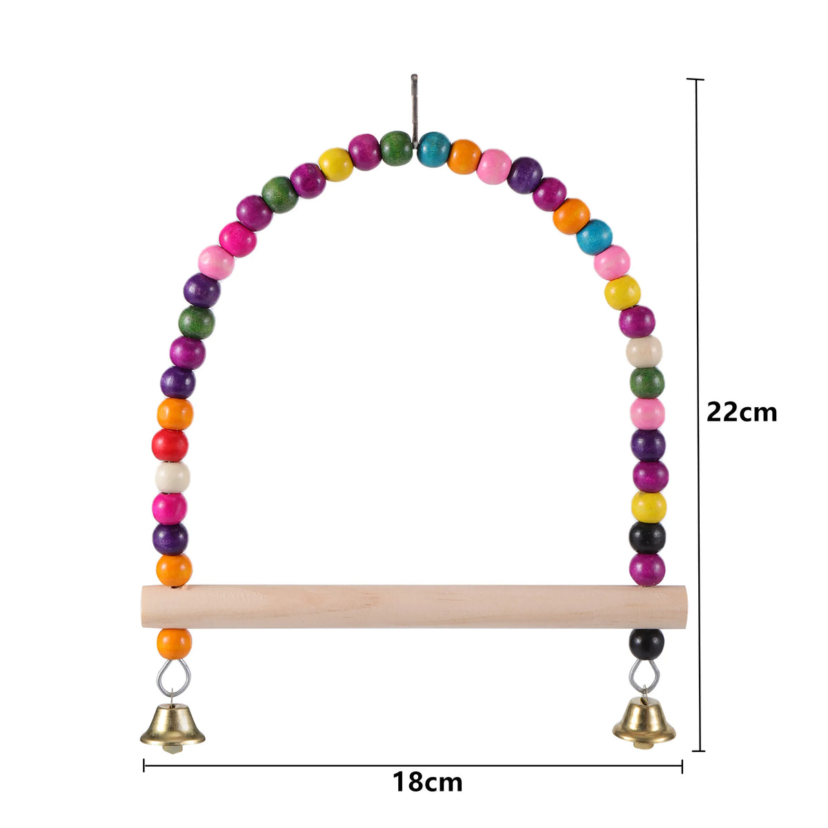 Pássaro brinquedos conjunto balanço mastigando brinquedos de treinamento pequeno papagaio pendurado rede papagaio gaiola sino poleiro brinquedos com escada suprimentos para animais de estimação 1pc