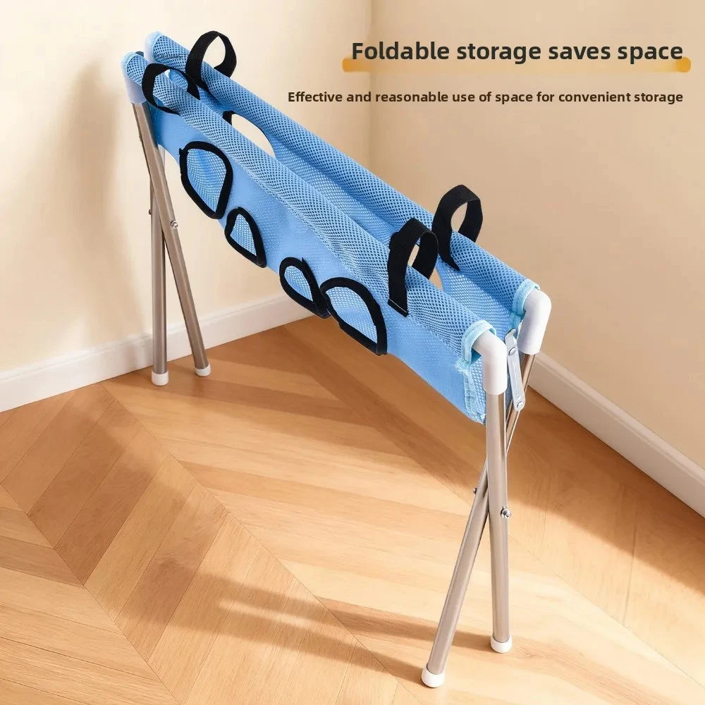 Suporte Portátil Ajustável para Banho e Tosa de Pets - Rede de Contenção Dobrável para Cães e Gatos