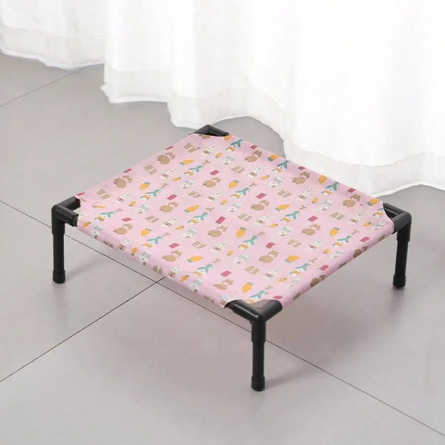 Cama Elevada para Animais de Estimação, Cama para Pequenos Animais, Respirável, Lavável, Colchão Refrescante para Coelhos, Hamsters, Gatos e Filhotes, Cama Interna