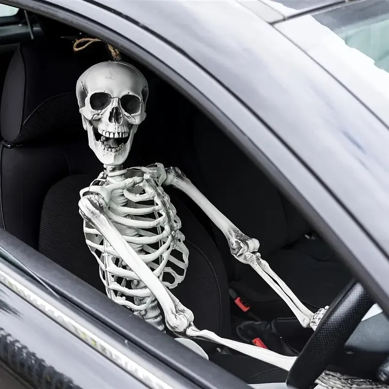 Decoração de Halloween: Esqueleto Humanoide para Casa Assombrada, Quarto, Varanda e Suprimentos DIY para Festas