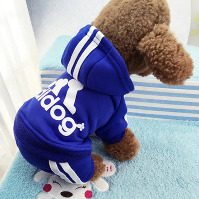 Roupa para animais de estimação roupas para cães pequenos cães médios roupa para cachorro com capuz moletom