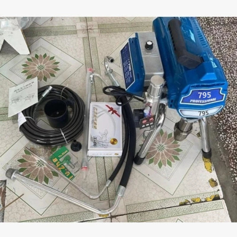 110/220v 3000W 3.2L Máquina de pulverização mal ventilada profissional com pistola de pulverização Pulverizador de tinta mal ventilado 695 795 Máquina de pintura ferramenta