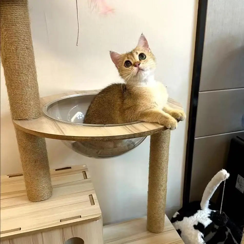Poste Arranhador de Sisal para Gatos, Brinquedo Anti-Arranhões para Cuidado das Garras, Peças de Reposição Destacáveis DIY para Árvore de Gatos, Suprimentos Domésticos para Gatos de Estimação