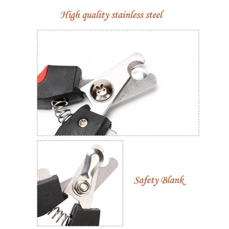 Cortador de unhas para animais de estimação, cortador de unhas para cães e gatos, cuidados com as garras para animais de estimação, suprimentos para tosa de animais de estimação