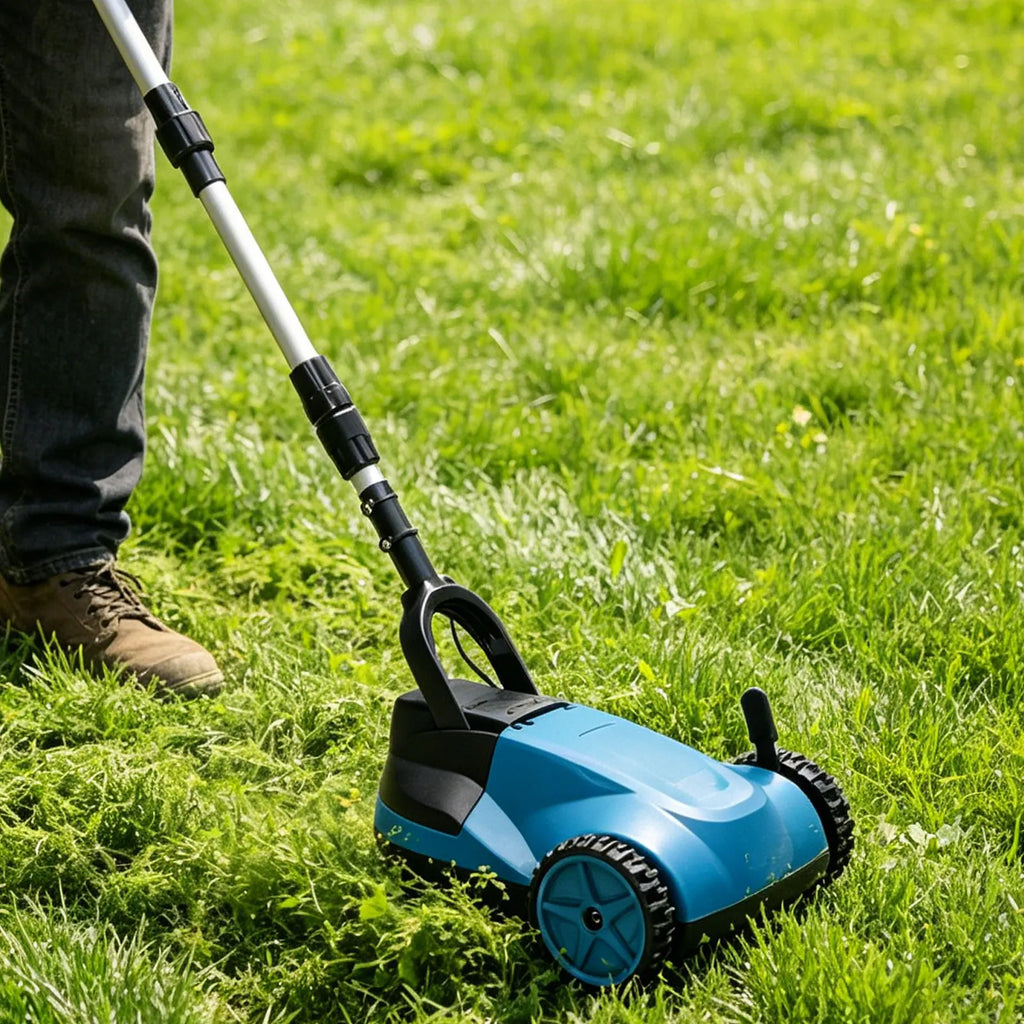 Novo Cortador de Grama Manual de Alta Performance com Bateria de Lítio para Jardim e Quintal – Manutenção Eficiente de Gramados