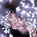 Luzes de Natal LED em Cordão, Luzes para Árvore de Natal, Guirlanda de Luzes de Natal, Alimentadas por USB, Decoração para Casa, Varanda, Festa, Casamento