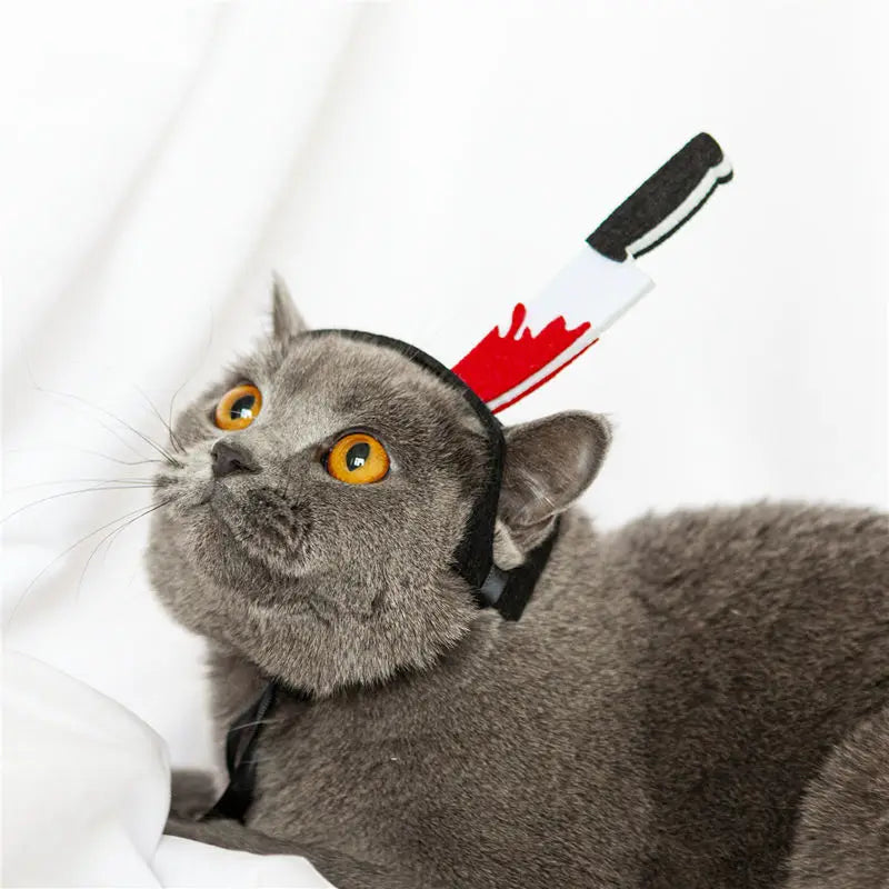 Traje de animal de estimação engraçado headwear para gato filhote de cachorro cão halloween fotografia adereços fontes de festa acessórios para animais de estimação