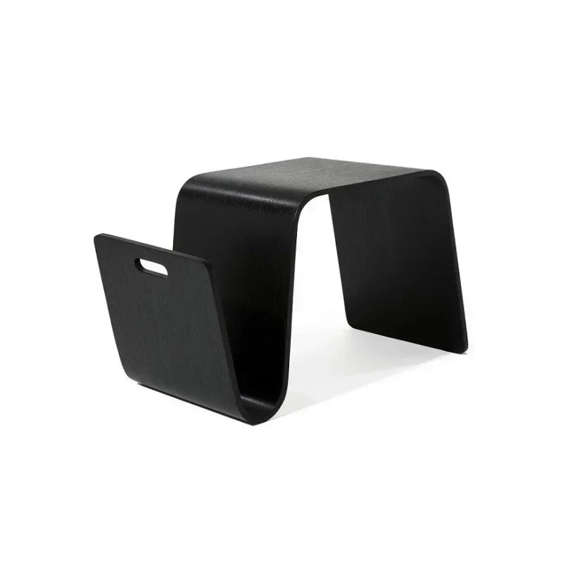 Mesa de centro nórdica minimalista, peça central chique de madeira maciça, ideal para salas de estar e cantos de varanda, simples e elegante