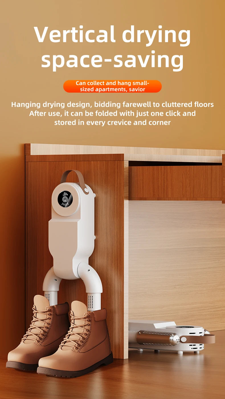 HOMEFISH Secador de sapatos elétrico estilo coreano 220V - Aquecedor de calçados para desodorização e esterilização de aparelhos para uso doméstico
